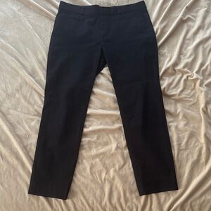 Banana Republic Midnight Black Cropped Pants